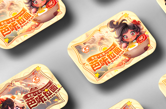 芭咔拉面 | 食品包裝設計